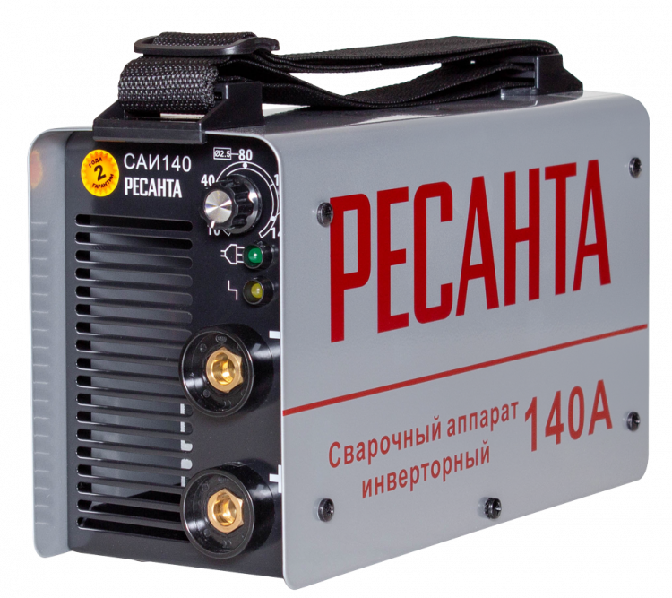 Сварочный аппарат инверторный Ресанта САИ 140 в Москве